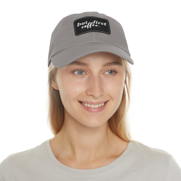 But First Coffee Hat, Trendy Black Hat, Casual Everyday Wear, Best Gift for Coffee Lovers, Stylish Accessories, Unisex Hat - Image 8