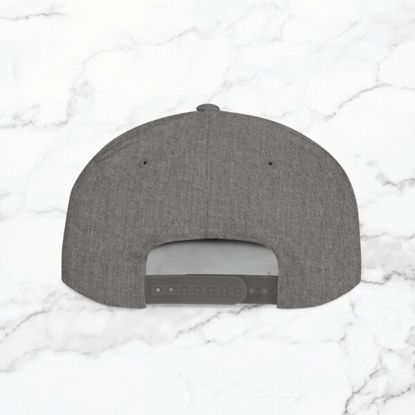 Girl Dad Flat Bill Snapback Hat, Perfect Gift for Father's Day, Trendy Dad Hat, Gifts for New Dads, Casual Wear, Stylish Accessories - Image 2