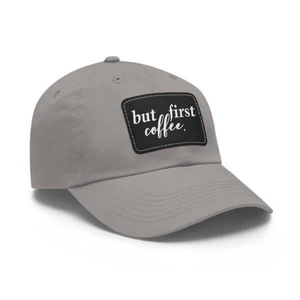 But First Coffee Hat, Trendy Black Hat, Casual Everyday Wear, Best Gift for Coffee Lovers, Stylish Accessories, Unisex Hat - Image 6