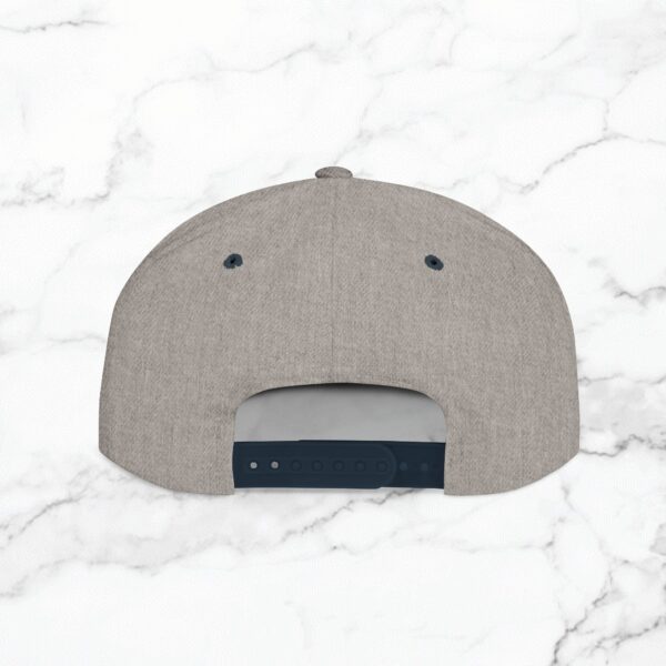 Girl Dad Flat Bill Snapback Hat, Perfect Gift for Father's Day, Trendy Dad Hat, Gifts for New Dads, Casual Wear, Stylish Accessories - Image 8