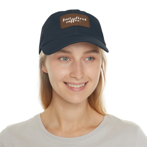 But First Coffee Hat, Trendy Black Hat, Casual Everyday Wear, Best Gift for Coffee Lovers, Stylish Accessories, Unisex Hat - Image 24