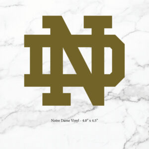 Notre Dame Fighting Irish Decal/Sticker