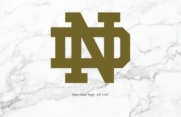 Notre Dame Fighting Irish Decal/Sticker