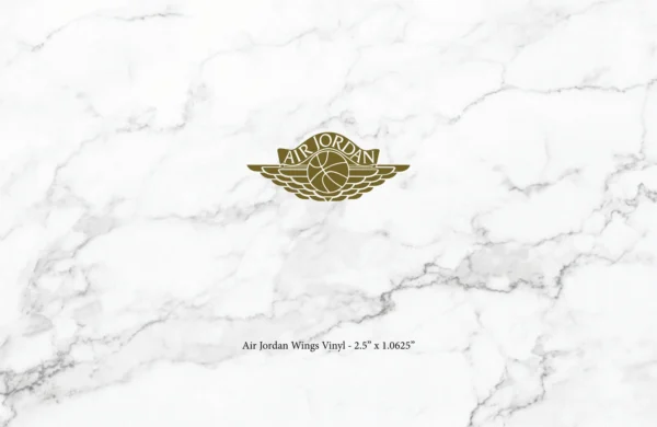 Air Jordan Wings Logo Vinyl Decal/Sticker - Image 3