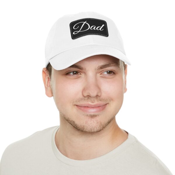 Stylish Dad Hat with Leather Patch | Perfect Gift for Father's Day, Casual Outings, Dad's Birthday or Everyday Wear - Image 16