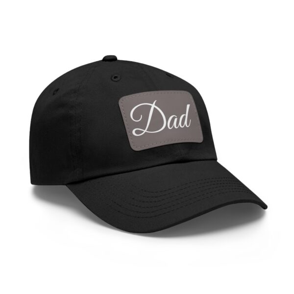 Stylish Dad Hat with Leather Patch | Perfect Gift for Father's Day, Casual Outings, Dad's Birthday or Everyday Wear - Image 6