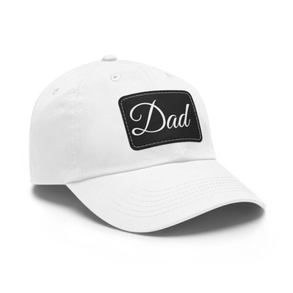 Stylish Dad Hat with Leather Patch | Perfect Gift for Father's Day, Casual Outings, Dad's Birthday or Everyday Wear - Image 14