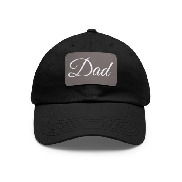 Stylish Dad Hat with Leather Patch | Perfect Gift for Father's Day, Casual Outings, Dad's Birthday or Everyday Wear - Image 5