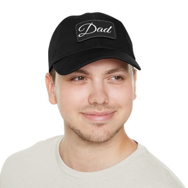 Stylish Dad Hat with Leather Patch | Perfect Gift for Father's Day, Casual Outings, Dad's Birthday or Everyday Wear - Image 12