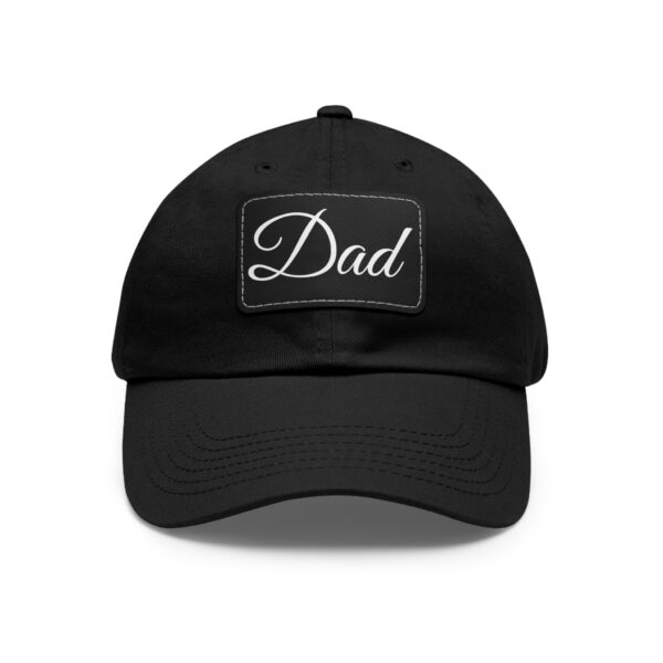 Stylish Dad Hat with Leather Patch | Perfect Gift for Father's Day, Casual Outings, Dad's Birthday or Everyday Wear - Image 9