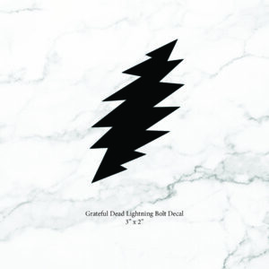 Grateful Dead Lightning Bolt Decal